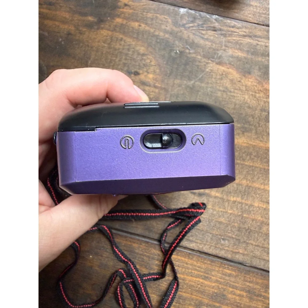 Le Clic Film Camera OS 35mm Point Shoot Purple Flash LC18 EV Case 1084 UNTESTED